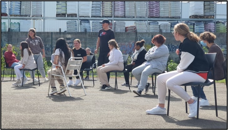 Résidence artistique avec les classes du LPA d'Alençon